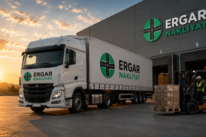 ERGAR Lojistik tır forklift depo ve operasyon ekibi